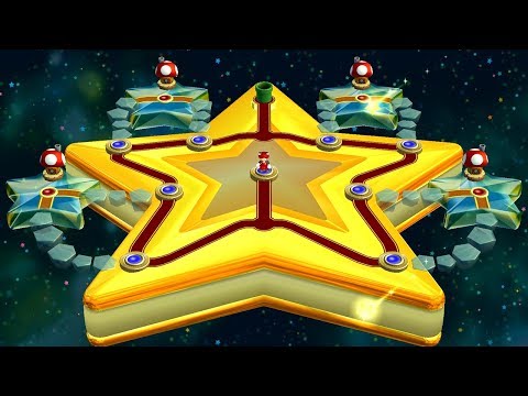 New Super Mario Bros. U Deluxe Walkthrough World 9 - Superstar Road (All Star Coins)