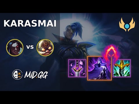 MID.GG: [ KarasMai ] Kayn JUNGLE vs Corki | NA CHALLENGER | LOL Season 2025