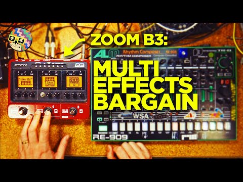 Sooo is the Zoom B3 a cheap multi-effects bargain, then?