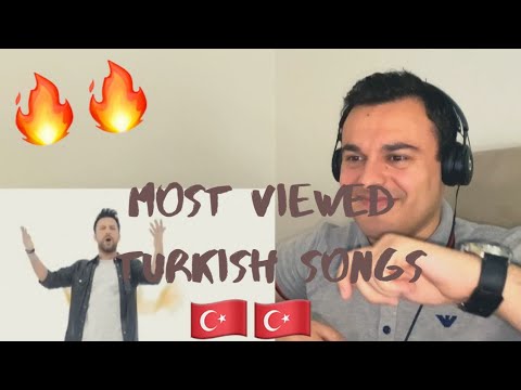 Italian Reaction to The Most Viewed Turkish songs on Youtube Ft. Tarkan, Gülşen, Mahmut,Aleyna,Burak