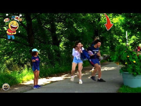 This Bushman Prank Caught Her Completely Off Guard! 😱