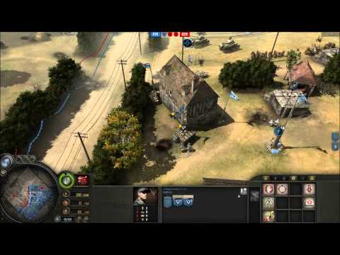CoH Online 1vs1, Angoville, Wehrmacht [German]