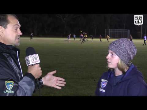 2016 BDAFL Run Against Violence   Nelson Bay   Coach   Lauren Cooper