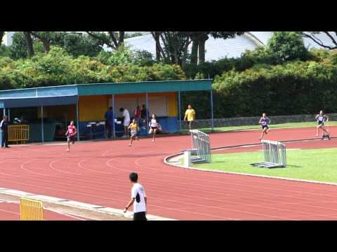 Girls 200m U18 Section #1 - 2011 SAA Track & Field Series 1