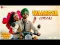Waareya Lyrical Suraj Pe Mangal Bhari Diljit Manoj Fatima Javed Mohsin Vibhor Kunaal V