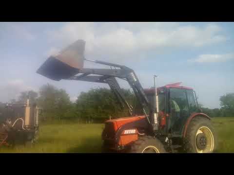 1999 Zetor 9640 walk around and test drive.