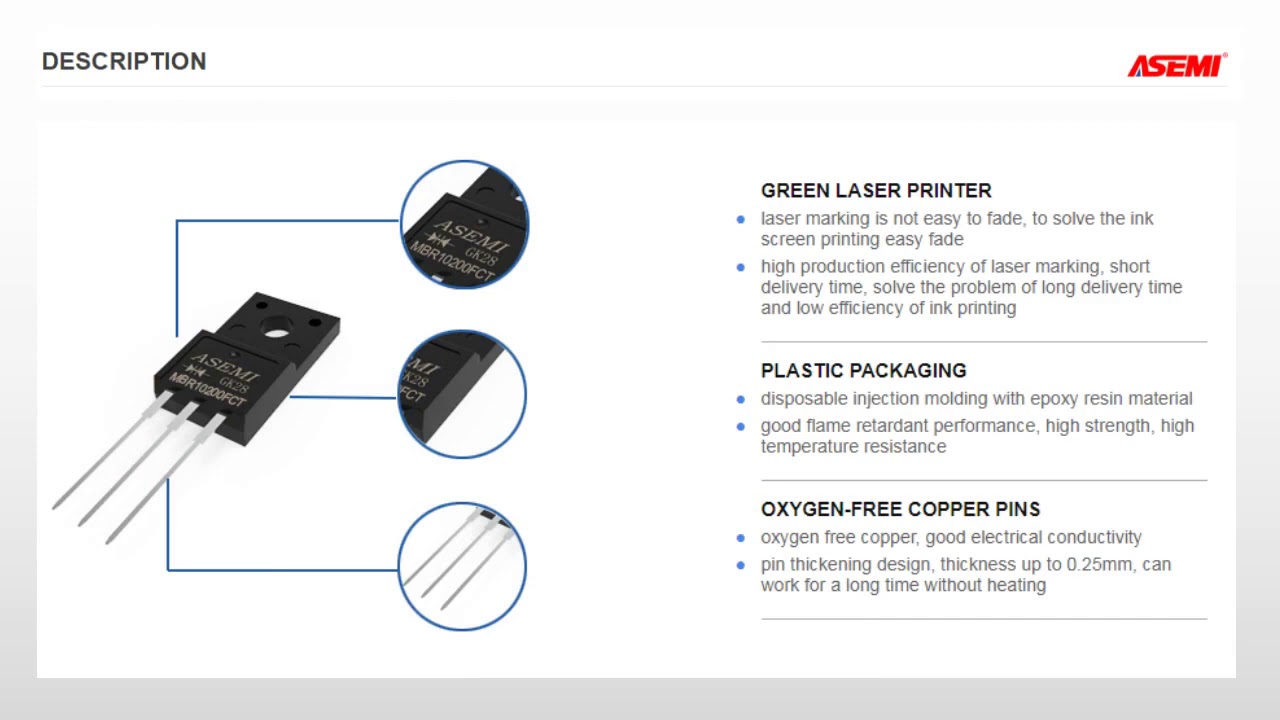 TO-220 MBR10200FCT Datasheet PDF - Free Mbr10200fct Download