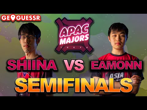 GEOGUESSR APAC MAJOR SEMIFINALS: SHIINA vs EAMONN REACTION
