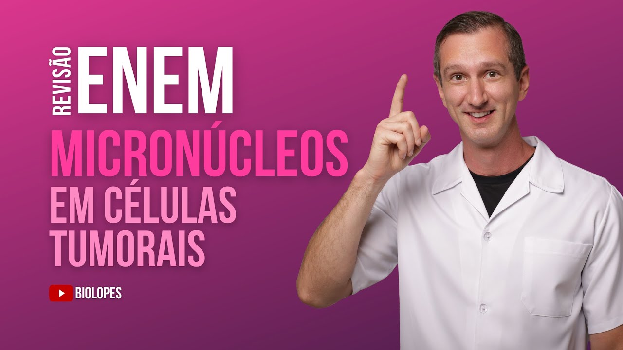 ENEM23 - O ensaio de micronúcleos é um teste de avaliação de genotoxicidade...