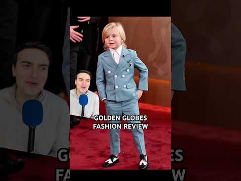 WHO IS THIS WELL DRESSED BABY?? #fashion #redcarpet #goldenglobes