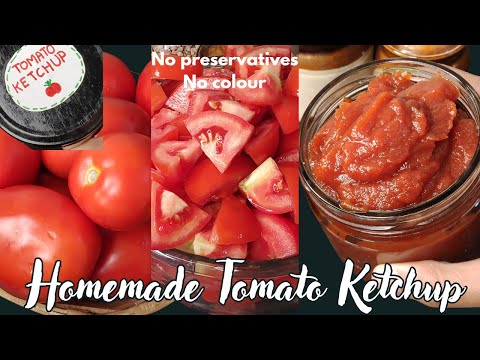 How To Make Tomato Ketchup | Homemade Tomato Ketchup | Tomato sauce - No preservative