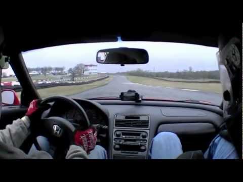 NSX at Hallett 03-26-11 Wet