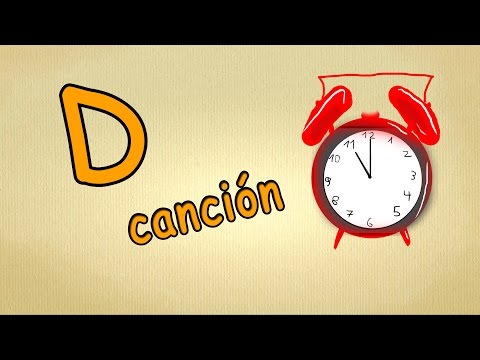 aprender español para niños  - La letra D -como aprender hablar español