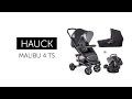 миниатюра 0 Видео о товаре Коляска 3 в 1 Hauck Malibu 4 Trioset, Black / Silver (Черный / Серый)
