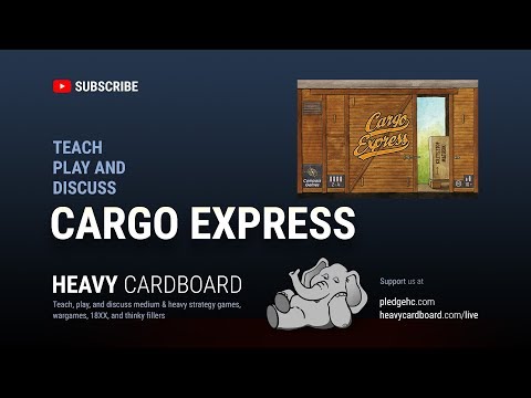 Cargo Express 3p Teach & Play-Through by Heavy Cardboard