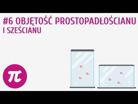 Objętość prostopadłościanu i sześcianu #6 [ Figury przestrzenne - wprowadzenie ]