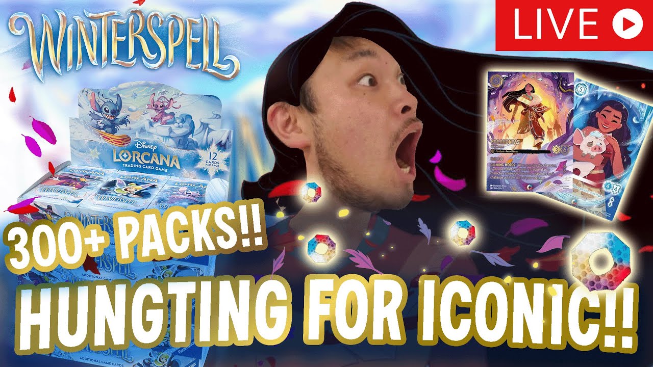 [LIVESTREAM] WINTERSPELL HUNTING FOR ICONICS PACKOPENING!!