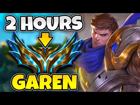 How to CLIMB to CHALLENGER in 2 HOURS...with ONLY Garen (Season 14)