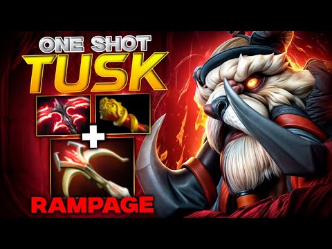 One Punch Man Tusk 1VS5 Rampage 🔥🔥🔥 33Kills Comeback | Dota 2 Gameplay