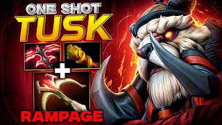 One Punch Man Tusk 1VS5 Rampage 🔥🔥🔥 33Kills Comeback | Dota 2 Gameplay