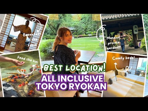 在豪華旅館度過 24 小時 | 東京市中心的住宿地點 🗼🇯🇵 (24 Hours In A Luxury Ryokan | Where To Stay in Central Tokyo 🗼🇯🇵)