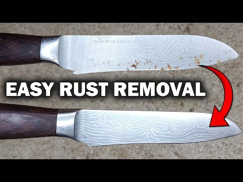 How to Remove Rust From a Knife | Easy Rust Removal