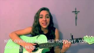 Can't Live Without - Hollyn // Acoustic Cover by Rachel Praise (with rap)