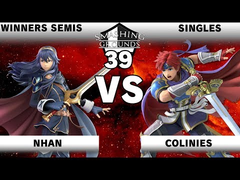 Smashing Grounds 39 Winners Semis - Nhan (Lucina) VS Colinies (Roy)