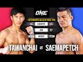 NEXT-LEVEL 🤯 Tawanchai vs. Saemapetch | Muay Thai Fight Replay