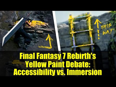 Final Fantasy VII Rebirth : Naoki Hamaguchi défend l'usage controversé de la peinture jaune