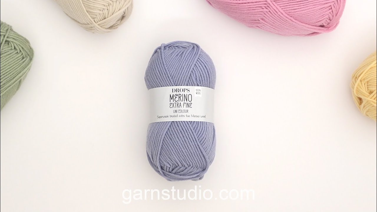 DROPS Merino Extra Fine (merino vilna)