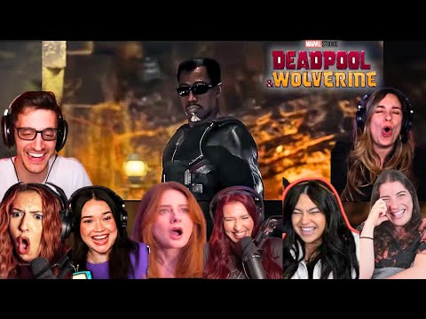 BEST 'BLADE, ELEKTRA, GAMBIT, and X-23 CAMEO' Movie Reactions / Deadpool and Wolverine (2024)