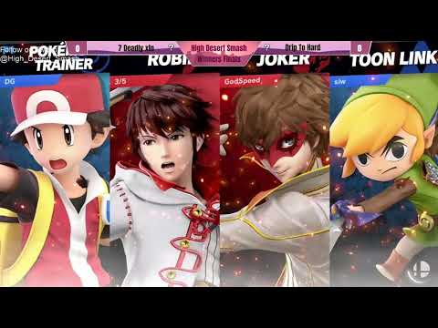 High Desert Smash - 7 Deadly Xin vs Drip 2 Hard - Smash Ultimate Doubles