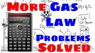 Mixed Gas Law Review Problems