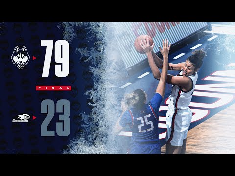 UConn Women's Basketball Highlights v. UMass-Lowell 12/12/2020