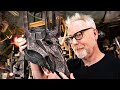 Adam Savage Unboxes Sauron's Helmet From Lord of the Rings!