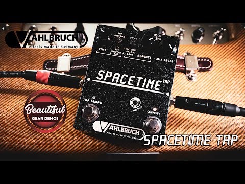 Vahlbruch SpaceTime Delay Tap Tempo, black knobs, MagTraB switching, NEW, made in Germany image 2