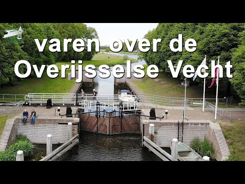 Sailing on the Overijsselse Vecht in the Netherlands #dutch