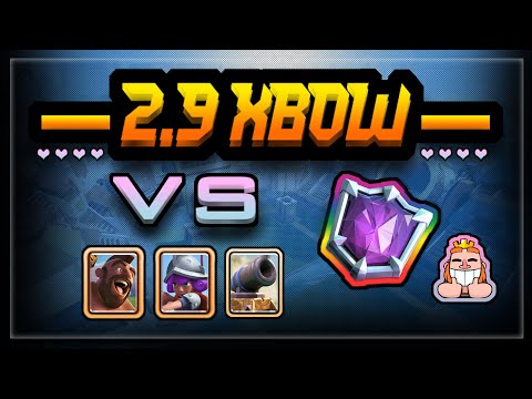 2.9 Xbow vs 2.6 Hog Rider (7000 Trophies)