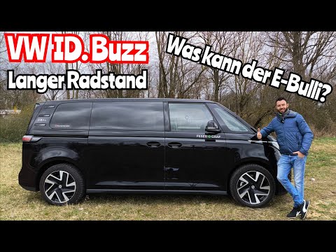 VW ID. Buzz Langer Radstand mit 7 Sitzen – Platz, Technik, Verbrauch, Reichweite, Ladezeit
