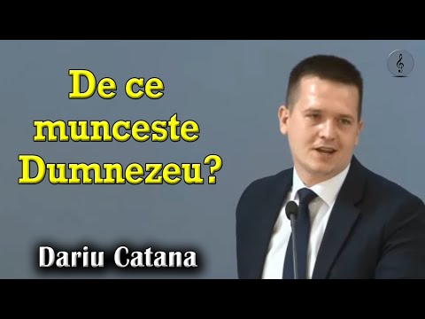 Dariu Catana - De ce munceste Dumnezeu? | Hagai 1:1-11 | PREDICI