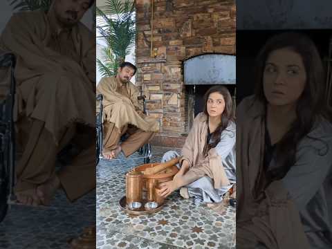 NOMAN IJAZ & SAWEERA NADEEM IN DRAMA SCENE