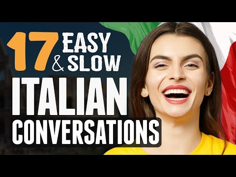 Learn Italian: All the Basics in 2 Hours! (Easy & Slow Conversation Course for Beginners)