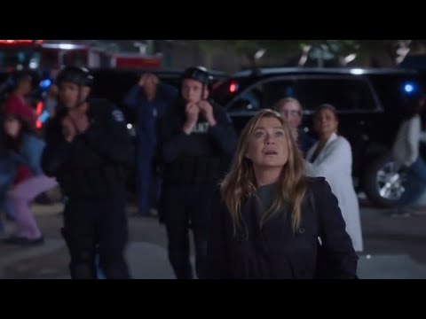 Greys Anatomy 21x18 Grey Sloan Memorial blows up