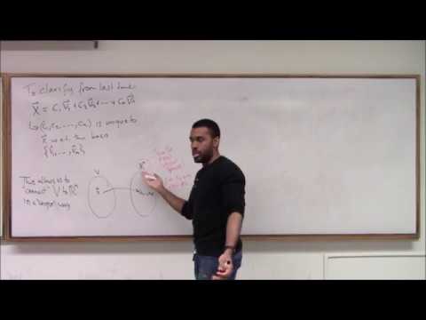 Math 346 Lecture 18 - Coordinates; Bases; Dimension