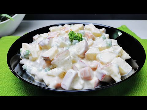 Homemade Russian Salad | Authentic Russian Salad Recipe | Sooper Food