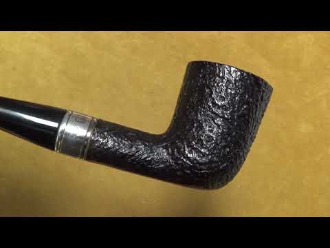 Pipa Dunhill Shell Briar gruppo 4-4105 con vera in argento Hallmarks (2021) - DHSH181