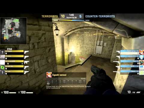 CS:GO PISTOL ROUND ALL HEADSHOT ACE(P2000)