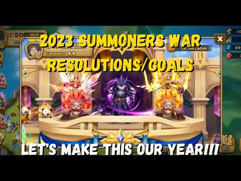 My Summoners War Resolutions/Goals for 2023!!!