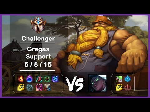 KR Challenger Replays Support Gragas vs Senna Ep.2619